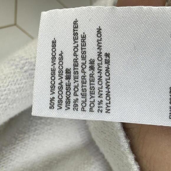 Anthropologie Stripe Beige and Tan Cowl Neck Sweater - Size - Small - Picture 5 of 7